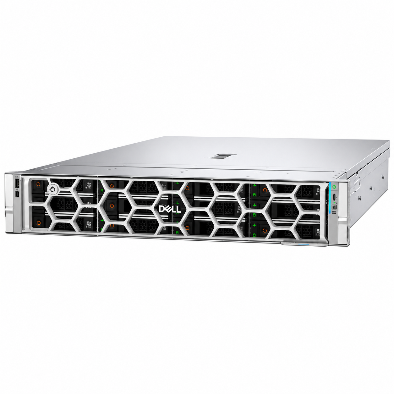 델 Dell PowerEdge R570 서버 32GB SATA 4TB×2